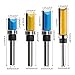 Promisy Flush Trim Router Bits Top Bearing Router Bit 1/4