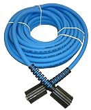PROPULSE, A Schieffer Co. UBERFLEX Kink Resistant Pressure Washer Hose 1/4" x 50' 3,100 PSI with (2) 22MM
