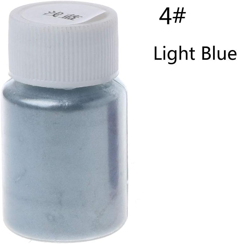 Huwaioury 41Color Pearlescent Mica Powder Epoxy Resin Dye Pearl Pigment Jewelry Making 10g
