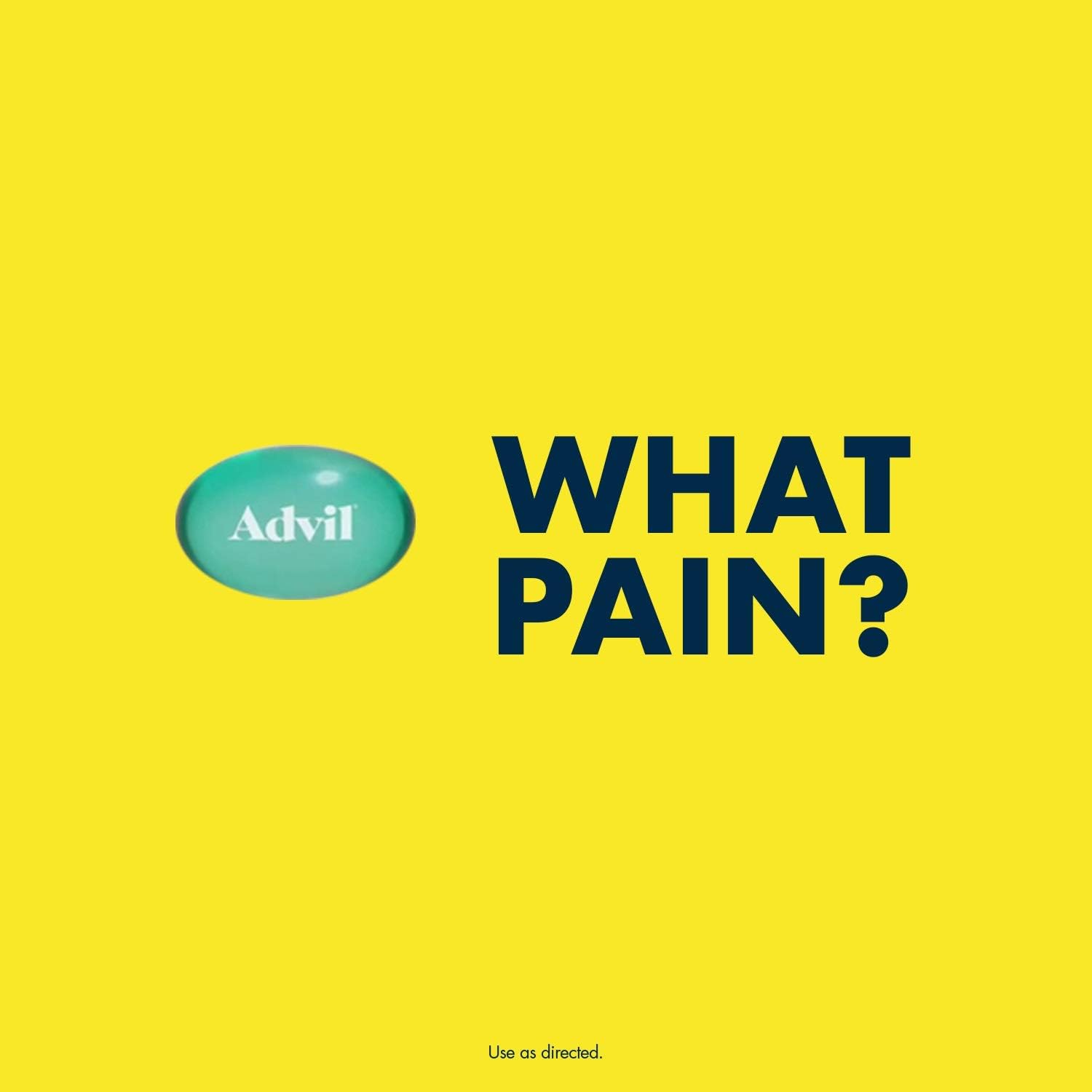 Advil Liqui-Gels Minis Pain Reliever and Fever Reducer, Ibuprofen 200mg, 200 Count, Fast Pain Relief: Health & Personal Care