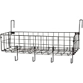 EASY-UP 24" Collapsible Basket and Tack Rack | The Ultimate Tack Room Organizer for Every Equestrian | Color Black