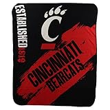 NCAA Collegiate School Logo Fleece Blanket