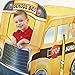 Playhut® School Bus EZ Vehicle Pop-Up Play Tent – Easy Pop-Up and Fold Down with Multiple Doors and Windows, Durable Materials