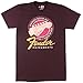 Fender Instruments Legends Never Die 1946 Men's Sangria T-Shirt - Size 2XL