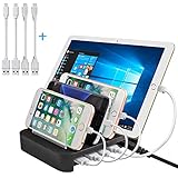 Apple Watch Stand,Phone Stand,Ptuna Bamboo Wood Charging for iPhone,Smart Phone,Apple Watch With 3 Ports USB HUB