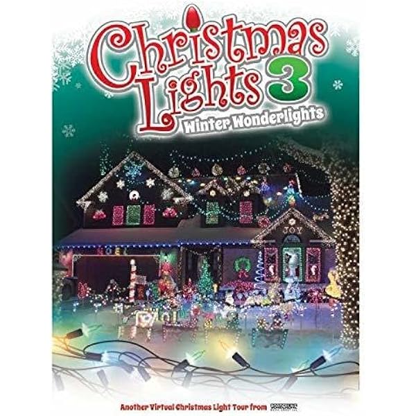 Amazon.com: Christmas Lights DVD : Various, Video Music, inc