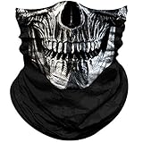 Obacle Skull Face Mask Half for Dust Wind UV Sun