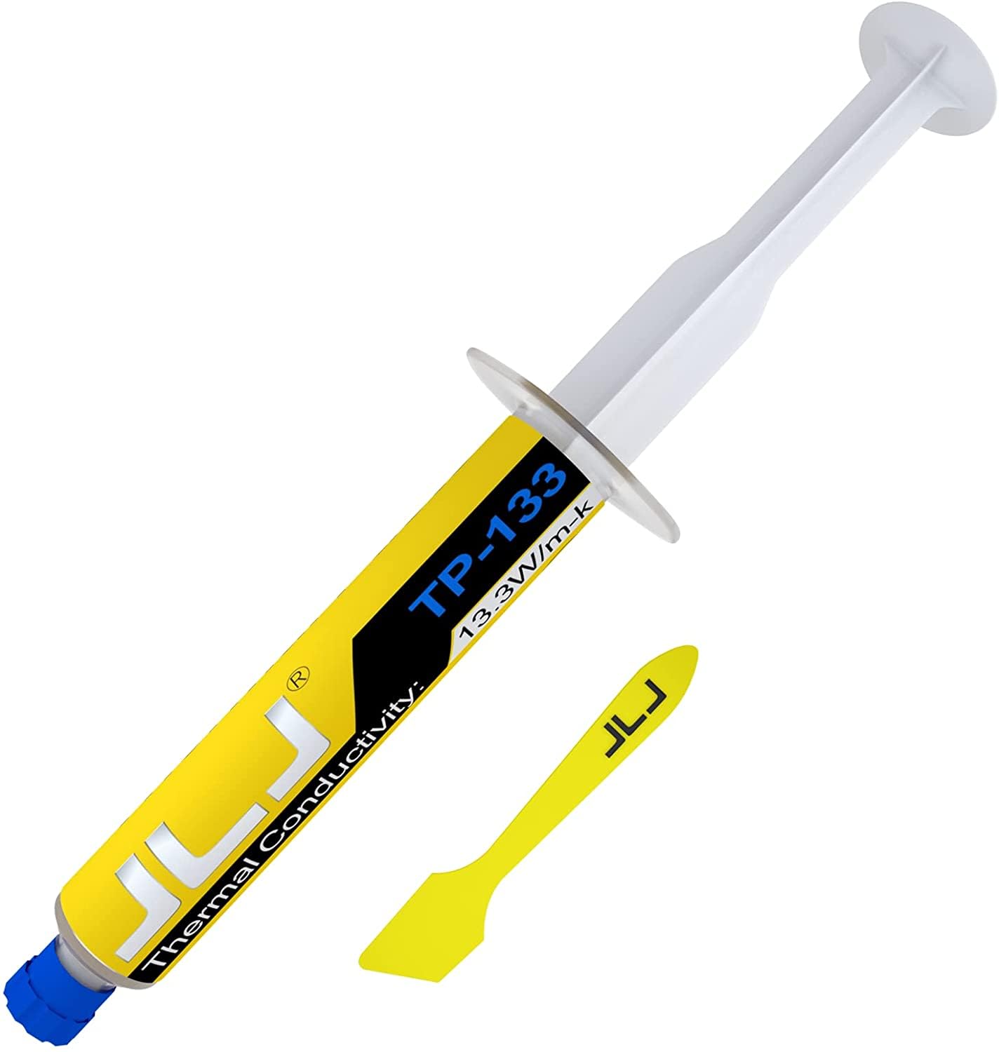 JLJ Thermal Paste with Tool Kit, 40G CPU Paste Thermal Compound Paste Heatsink for IC/Processor/CPU/GPU/PS4/All Coolers, Carbon Based High Performance, Thermal Interface Material