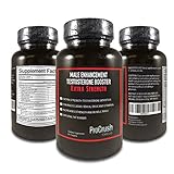 Testosterone Booster and Male Enhancement Supplement- Boosts Natural Stamina, Energy, & Endurance. Increases Muscle Strength & Fat Burning.
