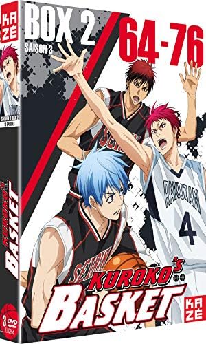 Amazon Co Jp 黒子のバスケ 3期 Dvd Box2 64 76話 300分 くろこのバスケ 藤巻忠俊 アニメ Dvd Import Pal 再生環境をご確認ください Dvd ブルーレイ