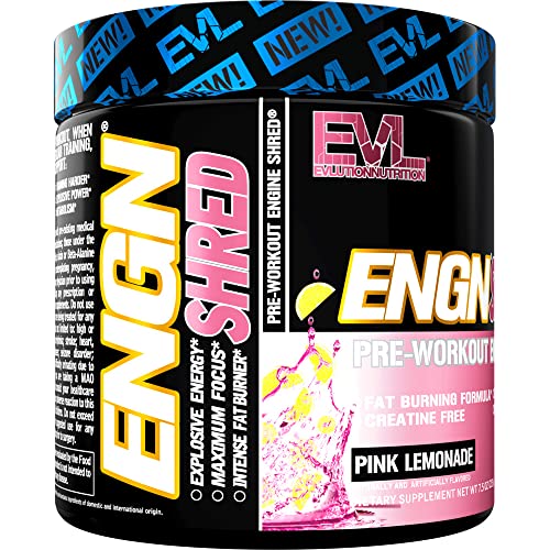 EVL Ultimate Pre Workout Powder Thermogenic Fat Burn Support