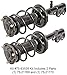 Pair Brand New Complete Front Left & Right Strut Shock Coil Spring Assembly - BuyAutoParts 75-835392C New