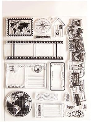 Tikkii Vintage DIY Postage Stamp Scrapbooking Supplies Photo Album Stamp Paper Craft Postcard