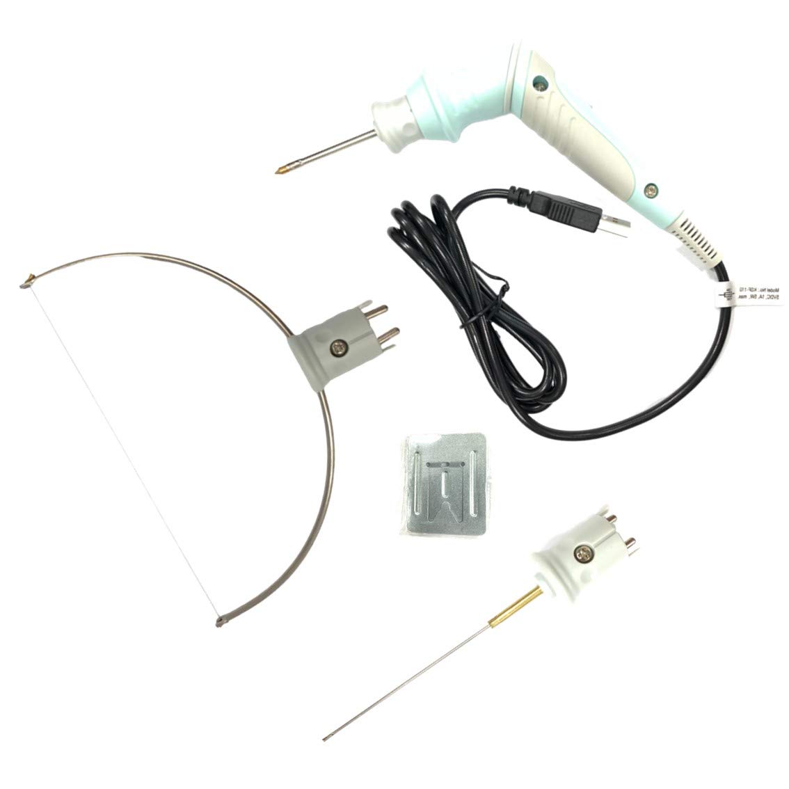 ALL SPLENDID YOU CAN MAKE IT USB Foam Cutter, 3 in1 Multipurpose Foam Cutting Tool Kit, Styrofoam Cutting Pen, Hot Wire Styrofoam Cutting Knife (Including Three Different hot Wire Tips)