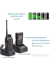 Baofeng Walkie Talkies Radios BF 888s de largo alcance con auricular Micrófono 5W Radio de 2 vías Radio bidireccional UHF Transceptor de jamón portátil con auriculares de antena Micrófono (paquete de 10)