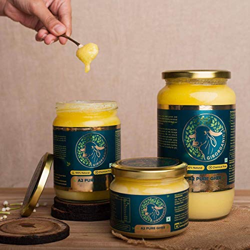 Grass Fed A2 Ghee Clarified Butter (16 Oz) Unsalted Gir