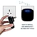 Wireless Doorbell, ZetHot Waterproof Wireless Door Bell Chime Kit With 1000 feet Range, 36 Chimes, 4-Level Volume with Blue Light, No Batteries Required for Receivers
