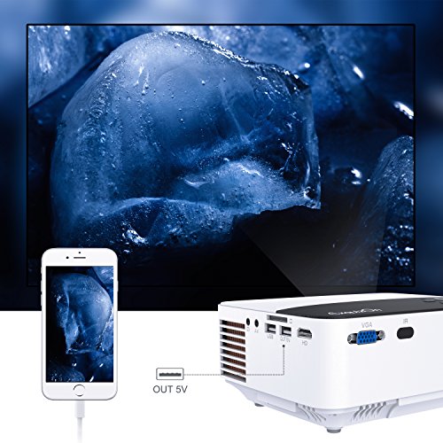 ExquizOn-T5-LCD-Mini-Portable-Projector-Multimedia-Home-Theater-Video-Projector-Support-1080P-HDMI-USB-Sd-Av-Vga-for-Laptop-HD-DVD-Player-Smartphone-Cable-1500-lm