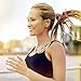 Bluetooth Headphones Rymemo Newest Design Wireless Headset Music Earphones Stereo Earbuds Sports/running Magnetic Neckband Style Shine Like Diamond Surface for Cellphone, Gold