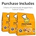 FreeYumm Chocolate Chip Soft Baked Bars - Plant Based - Allergy Friendly Snacks - Gluten Free - Safe for School - 30 Individually Wrapped Bars