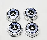 4 Pcs Separate Chrome LICENSE PLATE FRAME Bolt Screws For Mercedes Benz Series (Type3)