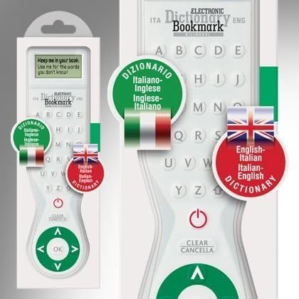 Electronic Dictionary Bookmark - Bilingual English-Italian/Italian-English That Company Called If 30301