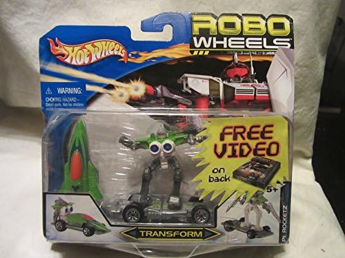 Hot Wheels Robo Wheels Transformer PI:Rocketz w/Video
