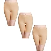 wirarpa Women's Anti Chafing Cotton Underwear Boy Shorts Long Leg Boyshorts Panties 3 Pack