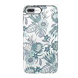 Speck Products Presidio Inked Cell Case for iPhone 7 Plus, 6S Plus and 6 Plus -AquaBouquet Green Metallic/Aloe Green