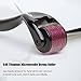 540 Micro Needles Titanium Microneedle Derma Roller Needle Skin Care Face Roller, 0.25 mm. FDA approved