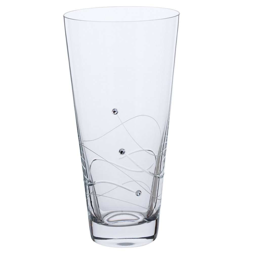 Dartington Crystal VA2665 Small Conical Vase - Glitz