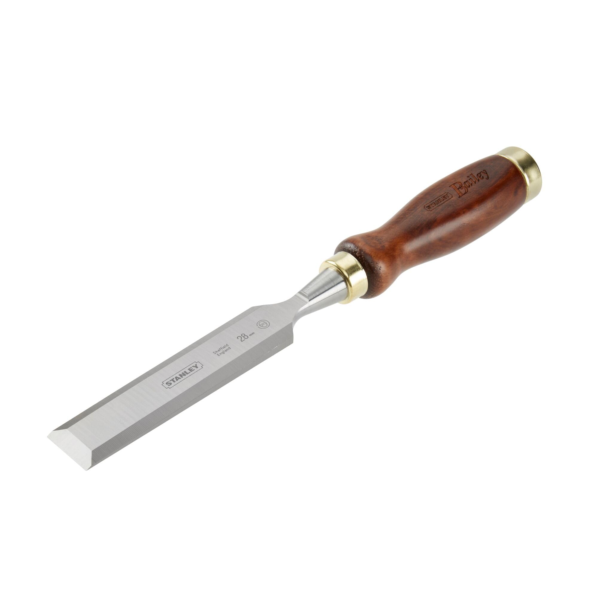 Stanley 2-16-393 "Bailey" Chisel, Silver/Brown, 28 mm