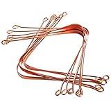 HealthAndYoga(TM) Copper Tongue cleaners -12 pcs.