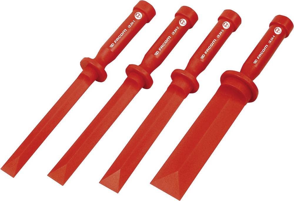 Set of 4 Multifunctional Plastic scrapers Facom CRD4PB