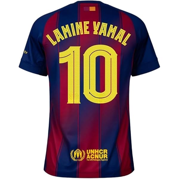 Amazon.com : Lamine Yamal #10 Men's Soccer Jersey Fan Edition