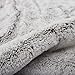 Alice Doria 48“ Plush Faux Fur Christmas Tree Skirt Warm Soft Fur in Grey and White Color