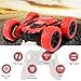 Rimila Electric RC Stunt Cars 2WD Off Road Remote Control Vehicles 2.4GHz Racing Vehicle LED Headlights Extreme High Speed 7.5MPH 360 Degree Rolling Rotating Rotation(Battery Not Included)