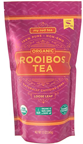 image for Rooibos Tea, USDA Certified Organic Tea, MY RED TEA. Loose Tea. South 