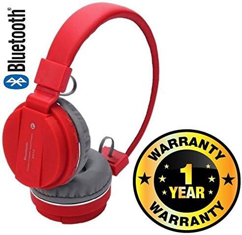 Rhobos Cospex SH12 Wireless/Bluetooth Headphone with FM & SD Card Slot Compatible with All Smartphones