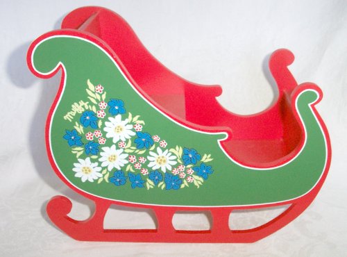 Wooden Alpine Sleigh for Muffy Vanderbear