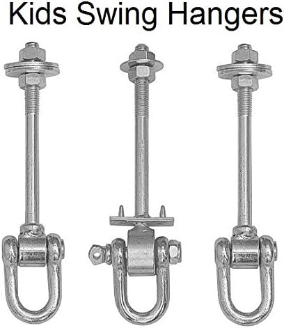 Swing Hanger - D Type - Timber - Metal - Climbing Frame - Beams - Logs - Rope - Kids Play