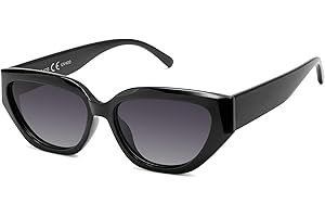 SOJOS Trendy Cute Cat Eye Polarized Sunglasses for Women Fashion Cateye Womens Sunnies SJ2237