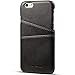 Wallet Phone Case, Slim Leather Back Case Cover With Credit Card Holder Black Case , For 4.7 inches (iPhone6/6S)