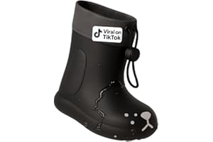 Slipolini Toddler Rain Boots – Premium Kids Rain Boots for Boys & Girls with Non-Slip Soles – Children's EVA Outdoor Shoes - Puppy Paw Design