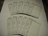 500 Yahtzee Score Sheets/Cards