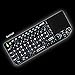 Rii RK700 2.4Ghz Ultra-Slim Wireless Keyboard and Mouse Combo Multimedia Compact Keyboard and Mouse for PC Laptop,Desktop,Raspberry Pi KODI HTPC XBMC MacBook Android TV Box Smart TV,Windows