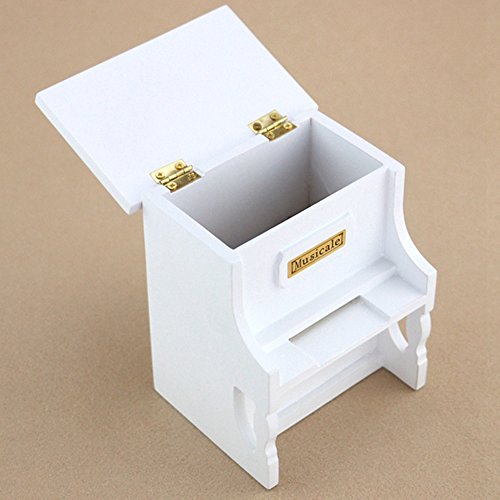 Youtang(TM) Wooden Music Box Musical Piano, DIY Make Yr Own Song Include a Punch and 30 Music Papers, 16 with Melody and 14 are Blank for You to Create Your Own Song! (Model2) - Thumbnail 4