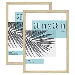 MCS Studio Gallery Frame, Natural Woodgrain, 20 x