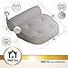 Royal Casa Bath Pillow – Non Slip, Luxury Bathtub Pillow for Your Head & Neck. Anti-Mold & Waterproof. This Spa Cushion has 6 Extra Large Suction Cups to Guarantee The Best Relaxing Experience