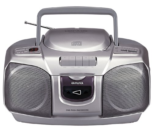Aiwa CSD-A120 CD Radio Cassette Recorder/Tuner/Synchro Dubbi